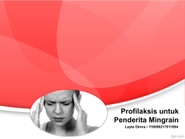 Layta_profilaksis untuk migrain (Layta Dinira 116090217011004)