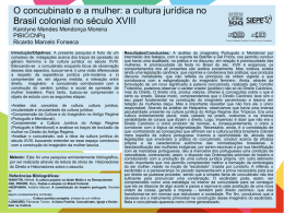 O concubinato e a mulher: a cultura jurídica no Brasil