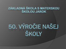 Nasa_Skola(1) - Základná škola s materskou školou Jarok
