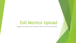 Zoll Monitor Upload Process