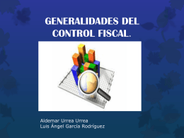 generalidades del control fiscal (2 evaluación)