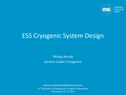 ess-cryogenic-system-design