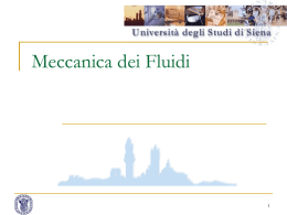Meccanica dei Fluidi (presentazione PowerPoint)