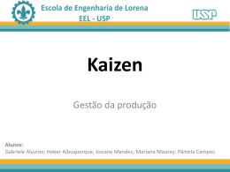 Kaizen Board - marco.eng.br