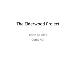 The Elderwood Project