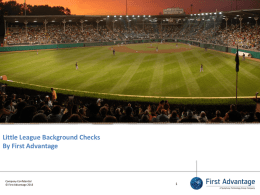 PowerPoint Version - Little League Online