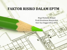 Faktor Resiko Dalam EPTM