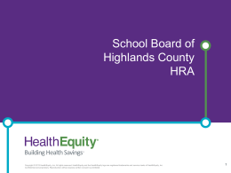 Health Equity Guide - Highlands County School Board