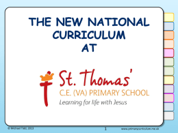 new-national-curriculum-2014-parent-presentation