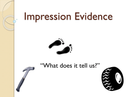 Impressions evidence - Effingham County Schools