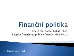 Seminar-1-financni-politika-5-3-2014