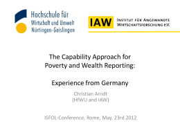 Arndt_The Capability Approach for Poverty and Wealth