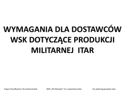 ITAR - WSK PZL Rzeszów S.A.
