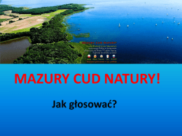Mazury- 7 cud natury