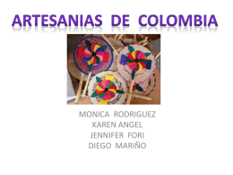 artesanias DE COLOMBIA