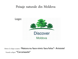Peisaje naturale din Moldova