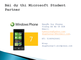 NguyenDuyPhuong_MSP_WindowsPhone7
