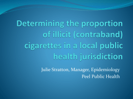 presentation - Canadian Public Health Association