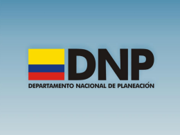 Plan Nacional de Desarrollo 2010-2014
