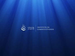 - Institute for Competitiveness, India