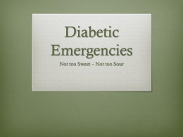 EMS Diabetic