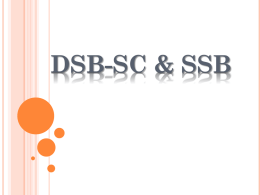 2 DSB SC and SSB