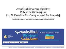Prezentacja - zspwolaradlowska.pl