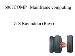 Mainframe computing