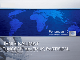 Pertemuan 10