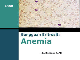 PK Anemia dr. Bastiana, SpPK
