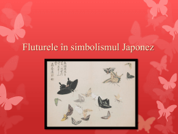 Fluturele în simbolismul Japonez