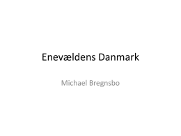Enevældens Danmark 1660-1848