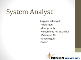 Sistem analisis