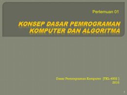 DPK-01-02-Algorithma Pemrograman