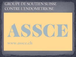 ASSCE Association Suisse de Soutien Contre l*Endométriose