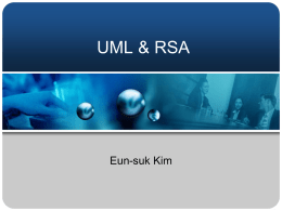 UML and RSA