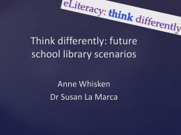 eLiteracy: think differently