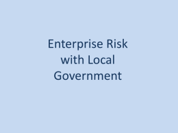 MCC Enterprise Risk Management System
