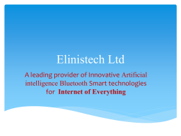 See the products I developed as Elinistech CTO