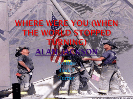 Where Were You (When the World Stopped Turning) Alan