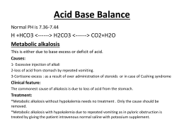 Acid-Base Balance – Dr. Kamal