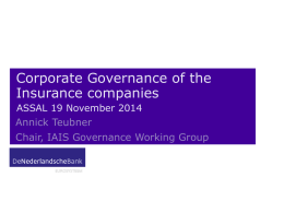 Effective Corporate Governance