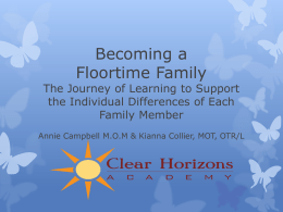 Becoming a Floortime Family