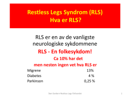 RLS - Foreningen rastløse bein