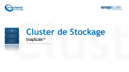 Cluster SnapScale.ppt