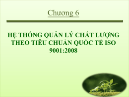 Chuong6 - ISO 9001