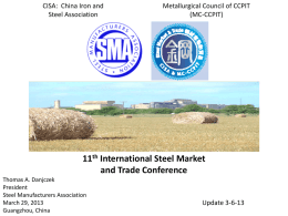 PPTX - Steel Manufacturers Association