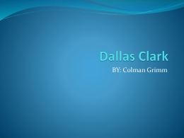 Dallas Clark cwg