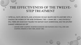 The Effectiveness of the Twelve