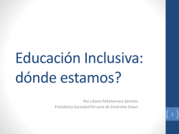 Presentaci&oacute;n Liliana Pe&ntilde;aherrera